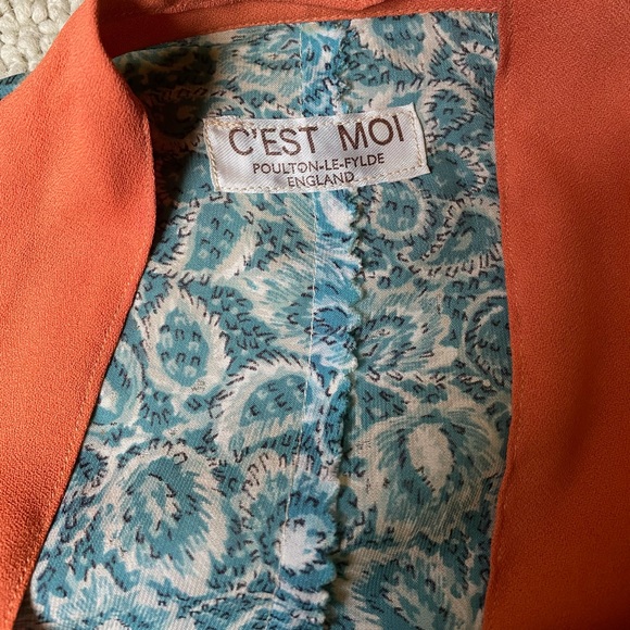 Vintage C’est Moi robe/kimono - Picture 2 of 2